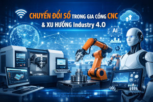 Chuyển đổi số trong gia công CNC